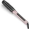 BaByliss Volume Boost Spazzola Termica Calda - Spazzola Arricciacapelli Riscaldata con Cilindro da 38mm, Ionico Anti-Crespo, 4 Impostazioni di Calore, Multi-Voltaggio, Rosa/Nero, HSB200E