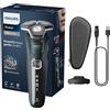 PHILIPS Rasoio elettrico Serie 5000 con tecnologia SkinIQ, Wet&Dry, rifinitore, base di ricarica, custodia (modello S5884/35)