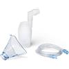 OMRON NEB6020 kit accessori di ricambio per C102 Total | Kit accessori di ricambio OMRON con maschera adulto e tubo aria per il nebulizzatore C102 Total