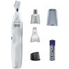 Wahl 3 in 1 Personal Nasen-Ohrhaartrimmer, batteria | Lame affilate di precisione, alimentato a batteria, indolore, igienico, testine lavabili, testina nasale rotante