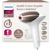 Philips Lumea serie 8000, dispositivo di depilazione IPL, alternativa alla depilazione laser, tecnologia SenseIQ, 4 accessori per corpo, viso, zona bikini e ascelle, modello BRI948/00