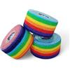 CrossCat CATGRIPS - Nastro Crossfit per dita, adesivo e flessibile, nastro sportivo per WOD, sollevamento pesi, Hook Grip Tape (arcobaleno, 3 x 4,5 m x 3,8 cm)