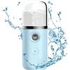 Povanjer Viso Mister, spruzzatore portatile Nano-Mister per la pulizia profonda, idratante e ringiovanimento, soluzione compatta per la cura della pelle da viaggio
