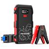 PGNOOGE 7000A di Picco Avviatore Batteria Auto, 26800mAh Avviatore ad Alta Capacità per Tutti i Motori a Benzina e 10L Diesel