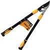 TOOLMAK Troncarami 700 mm (28") Taglia Rami Spessi, forbici da Potatura | Cesoie Lunghe, Lama Curva in Acciaio Temprato, Manici Tubolari Antiscivolo per Giardino