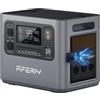 AFERIY Power Station Portatile Centrale Elettrica Espandibile 10240Wh 3000W | P300 Picco 3600W APP Ricarica Rapida Solare CA Generatore Batteria LiFePO4 Casa Campeggio Viaggio Accumulatore di Energia UPS