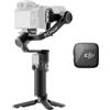 DJI RS 3 Mini Combo Lite Audio, stabilizzatore e mic wireless | Carico utile testato: 2 kg (4,4 lbs), scatto Bluetooth, audio ricco di dettagli, DJI OsmoAudio, cancellazione del rumore