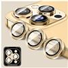 Kucheed Proteggi Obiettivo Della Fotocamera Compatibile con per iPhone 18 Duo, Kucheed Proteggi Schermo per Fotocamera in Vetro Temperato HD, Anelli Singoli in Metallo con Allineamento Automatico