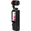 NbgrvB Videocamera tascabile compatta Risoluzione 4K (dispositivo autonomo | Design tascabile, 140 x 35 x 30 mm, corpo in ABS leggero, perfetto per i viaggi e il trasporto quotidiano