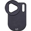 NbgrvB Supporto magnetico leggero per filtro 58 mm per iPhone 17PM nero (17PM)