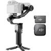 DJI RS 3 Mini Combo Creator, stabilizzatore e mic wireless | Carico utile testato: 2 kg (4,4 lbs), scatto Bluetooth, cancellazione del rumore, limitazione automatica, vlog, streaming