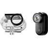 NbgrvB 4K per Mini Action Camera Impermeabile Moto & Biciclette, ABS Das | 4K Impermeabile Action Camera Moto & Biciclette, per Compatto per Mini Dash Cam per Compatto 4K Impermeabile Ac
