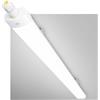 GeyouLux Plafoniera LED Lineare Soffitto 150cm Con sensore di movimento, 60W 7560lm 5000K IP65 Neon LED con cavo terra, 240 LEDs Flicker Free, per Garage Officina Cantina Cucina, Bianco