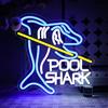OYCGZV Pool Shark Neon Shield Billiards LED USB per Snooker Club Party Camera Game Zone - Decorazione Regalo per Gli Amanti del Biliardo