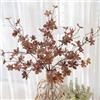 YELIKIT 4 steli artificiali per decorazione autunnale, 72 cm di altezza, rami finti di ficus per casa, giardino, negozio, ufficio, decorazione per scrivania