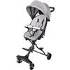 HUOLE Triciclo per bambini evolutivo con sedile reversibile triciclo bicicletta per bambini, schienale reclinabile, ruote silenziose e parasole pieghevole rimovibile per passeggino, 30 x 55 x 86,5 cm