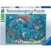 Ravensburger - Puzzle Le sirene, 1500 Pezzi, Idea regalo, per Lei o Lui, Puzzle Adulti