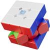 Moyu RS3M V5 Speed Magic cube 3x3x3, Stickerless Magnetic 3x3 Cube Smooth Easy to turn, for Competition Training and birthday gifts(Magnetic Dual-Adjustment Version)