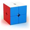 Moyu MEILONG2 Magic Cube 2x2 Stickerless Traditional Speed Puzzle Cubingclassroom Educational Toy for kids