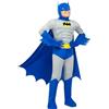 Funidelia | Costume Batman The Brave & Bold deluxe per bambino - Il cavaliere oscuro, Supereroi, DC Comics - Costume per Bambini e accessori per Feste, Carnevale e Halloween - Nero