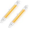 GDYOD Lampadine R7S LED 78 mm, dimmerabili, 10 W, equivalenti a lampadina alogena da 78 mm, 100 W, senza sfarfallio, bianco naturale 4500 K, 1000 lm, AC 220 - 240 V, illuminazione a fascio 360 gradi