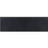 vidaXL Tappeto Rettangolare Nero 60x200 cm in Bambù
