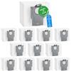 Aitsite 14 Sacchetti per Polvere per Roborock S8 Pro Ultra / S8+, S7 MaxV/Max/Pro Ultra, Q5 / Q7 / Q8 Max+ / DuoRoller+, G10S Pro, T8 | Accessori 2.7L, Filtro a 4 Strati, Sigillatura Ermetica