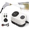 Ovshnrr Pulitore a vapore 2500 W, pulitore a vapore portatile con 3 testine per cucina, pulitore a vapore portatile portatile per uso domestico per la pulizia di tappezzeria, bagno, malta e piastrelle