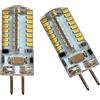 YUNKEPBCBM Confezione da 2 lampadine LED G5.3 a mais AC/DC 12V 5W 7W Bianco caldo Alta luminosità Risparmio energetico(White,7W)