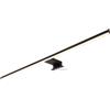 kalb Material für Möbel kalb Running Light - Lampada da bagno a LED, 100 cm, IP44, con effetto flusso, 230 V, per parete o armadietto a specchio, nero/cromato, 3000 K/4000 K (nero, bianco caldo)