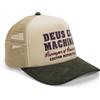 Deus Gumshoe - Berretto con cordoncino, colore: crema