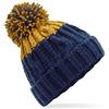 ASVP Shop Berretto a maglia con cavatappi lavorato a maglia, unisex, berretto invernale caldo con pompon
