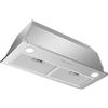 Zomagas Inserto per cappa da cucina da 76,2 cm, in acciaio inox, con 600 CFM, senza canalizzazione, controllo a pulsante, ventola a 3 velocità, 2 filtri in alluminio