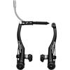 SHIMANO V-Brake - BR-T610, DEORE, Rear, X-Type (Thin Spacer Outside), S70C Shoe, Bulloni di fissaggio da 16,0/25,0 mm, W/interno Cable Lead Unit 90 DEG - nero - EBRT610RX41XLP