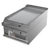 Fry Top Elettrico da Banco con Piastra Rigata - Profondità 70 cm