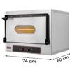 Forno Elettrico da Pizzeria Semiprofessionale Singolo (2 + 2) Pizze Diametro 36 Cm H 27 Cm