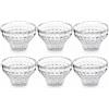 Guzzini Tiffany set 6 ciotoline trasparente 12x7 cm cc 300