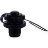 Luxshiny Valvola Aria per Kayak Gonfiabile Boston, Accessorio PVC Nero | Spirale Pratica, Collegamento Rapido, Ricambio Portatile, per Tavola Sup e Zattera, Uso Nautico