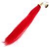 Abaodam Nappa per Marziale Cinese Rossa Campanello, Fibra Rame | Decorazione Tradizionale Cinese, Ciondolo per Asta di Legno, per Scherma e Cosplay