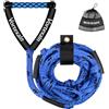 Vortexain Wakesurf Corda con Maniglia, 7,6 m Lenze per Wakeboard Sci nautico e Wakesurf