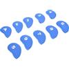 HANABASS 10 Pezzi Copritestata da Golf per Ferri, Set, Blu | Protezione Antigraffio e Traspirante, per Viaggi e Campo, Copri Testata Numerato, Adatto a Ferri
