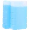 SEWOART 2 Pezzi Confezione per Ghiaccio Fresco 150ml in PVC, Lunga | Riutilizzabile, senza Riempimento D'acqua, Chiusura Sigillata, Pratica e Maneggevole, per Ufficio, Studenti, Mare