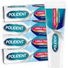 Polident Lunga Tenuta, Adesivo Protesi Dentale, 12 ore | Gusto Menta Delicata, 4 x 40 g