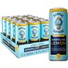 Bombay Sapphire Sparkling Lemon, Cocktail Pronto da Bere, 6.5% Vol, 12 Lattine da 25 ml, Gusto Fresco e Fruttato