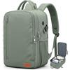 Lossga Zaino per Ryanair 40x30x20 Zaino da Viaggio 40x30x15 45x36x20 per Easyjet | Bagaglio a Mano con Cinghie di Compressione Borsa Antifurto Zaini Porta Pc Tasca per Bagnato Resistente All'acqua Leggero