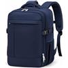 Lossga Zaino 40x30x20 per Ryanair Zaino da Viaggio Aereo Bagaglio a Mano | Zaini Casual con Fibbia Pettorale, Tasca Laterale, Tasca per Bagnato, Scomparto Laptop, Borsa Antifurto, Ergonomico