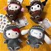Sanrio Set mascotte costume Sanrio Godzilla Hello Kitty My Melody Kuromi...