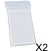 Confezione da 2-6 pezzi da 50 bustine protettive resistenti per carte da gioco.