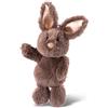 NICI Peluche Coniglio Marrone Scuro con Orecchie Glitterate 20cm