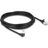 Delock Cavo di rete Delock, connettore RJ-45 (maschio) dritto e connettore RJ-45 (maschio) angolato